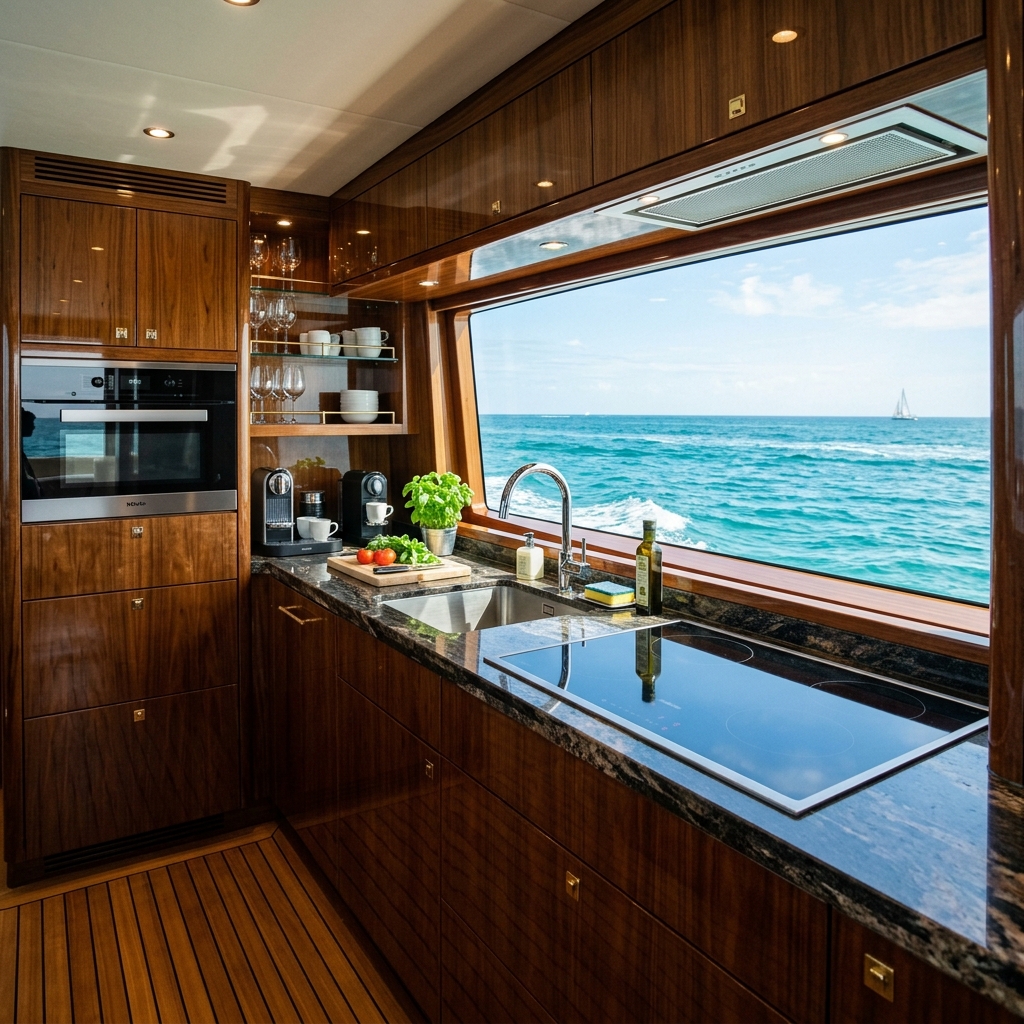Yacht Custom Stone Countertops - OCC My Stone
