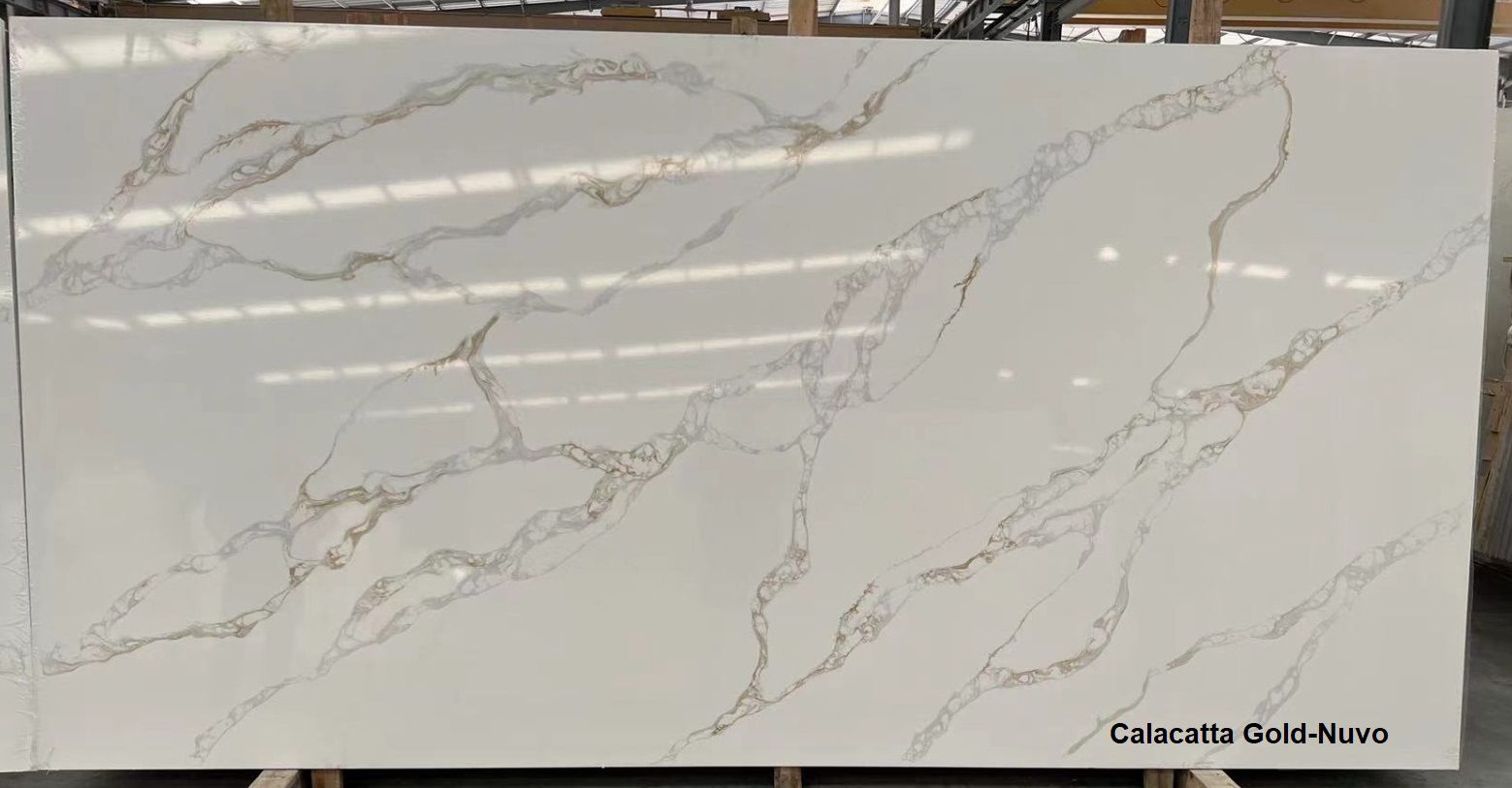Calacatta Gold Nuvo Slab - OCC My Stone
