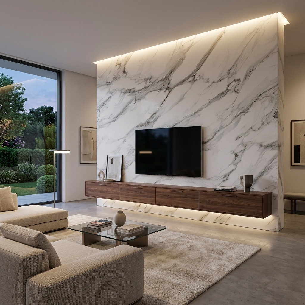 Contemporary Media Wall